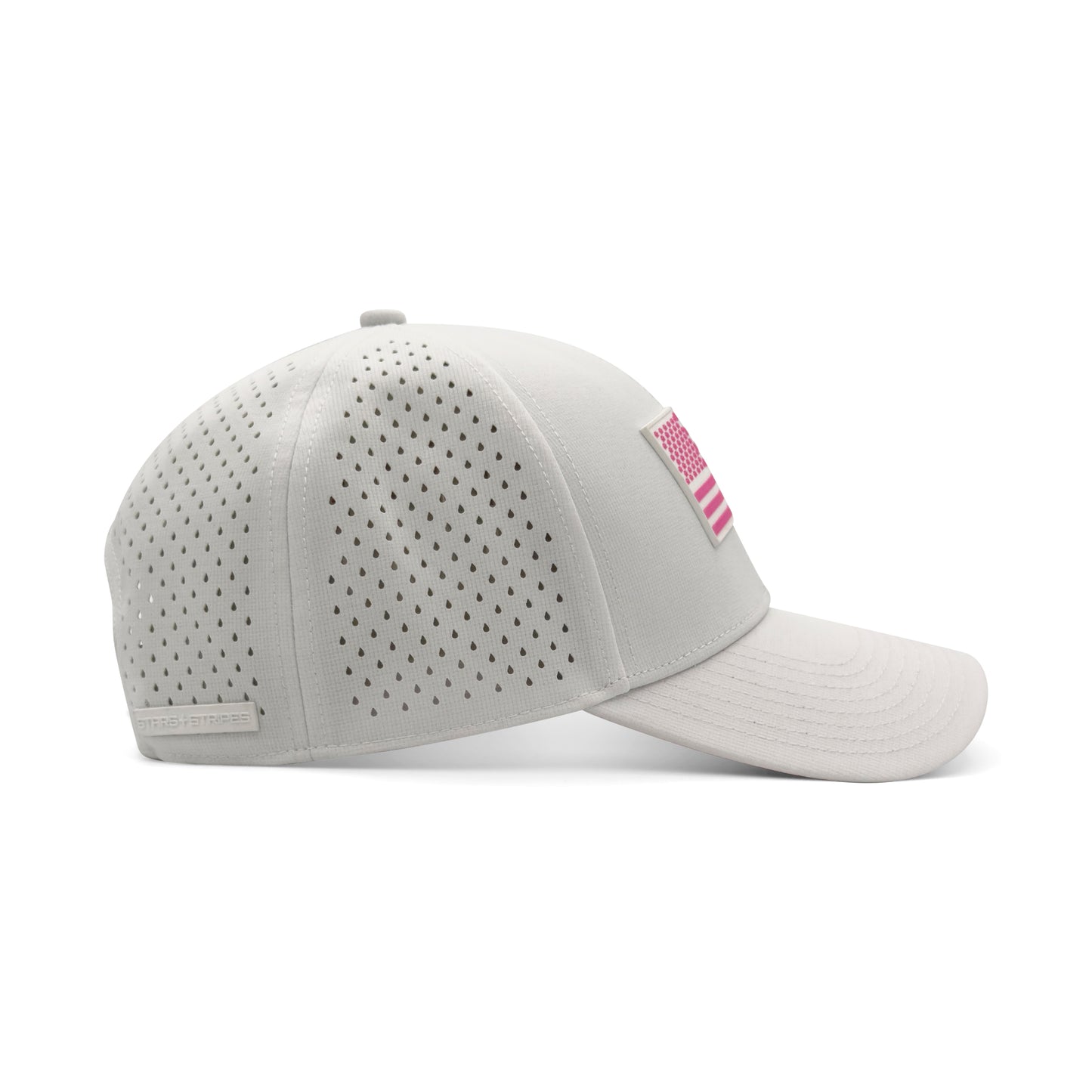 Performance Hat - White | Pink (Pre-Order)