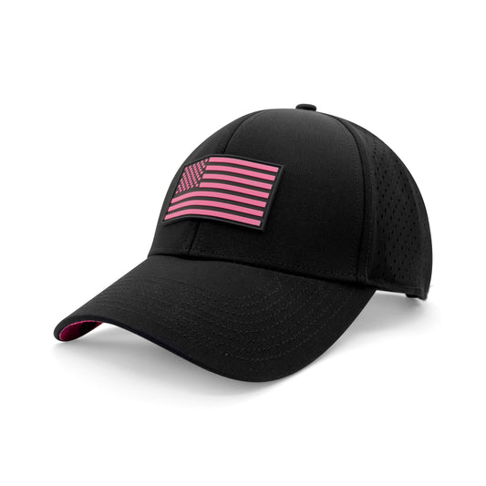 Patriot Performance Hat - Black | Pink